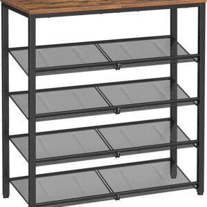 VASAGLE Shoe Rack for Entryway, Freestanding