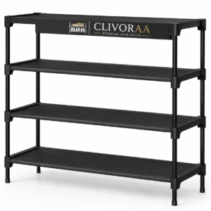 CLIVORAA Shoe Rack - Non-Woven Shoe Rack Shelf
